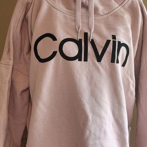Calvin Klein Purple Cowl Neck Sweatshirt